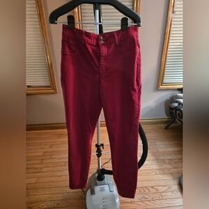 Maurices Women's Red Jeggings